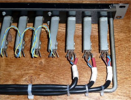 Unknown-1U panel & 16 PO-316 Jack sockets
